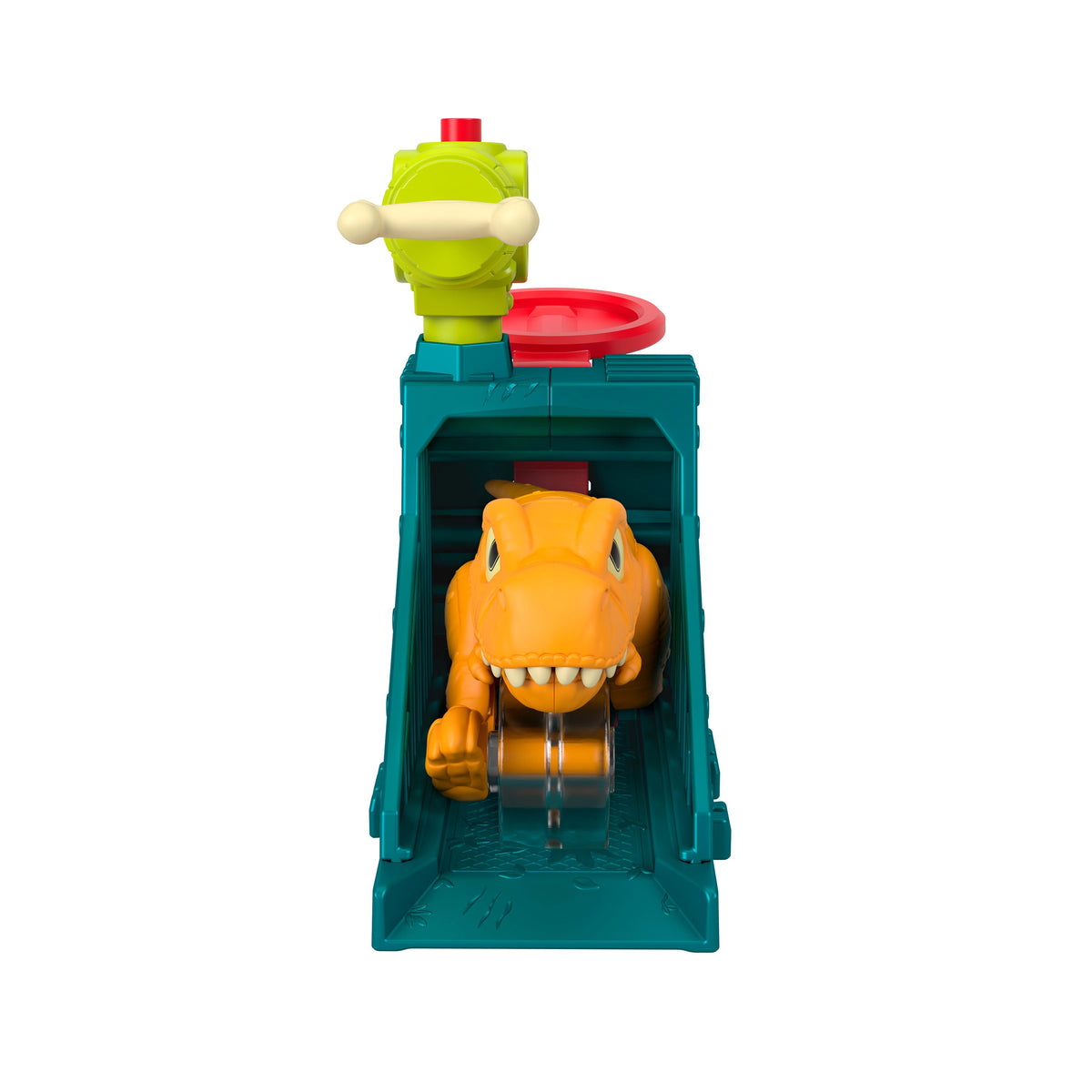 Imaginext Jurassic World Launcher Set With Chomping Toy T. Rex & 2 Accessories