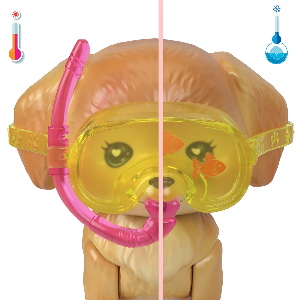 Barbie Dream Squad Pet Puppy And Pool With Color-Changing Accessories