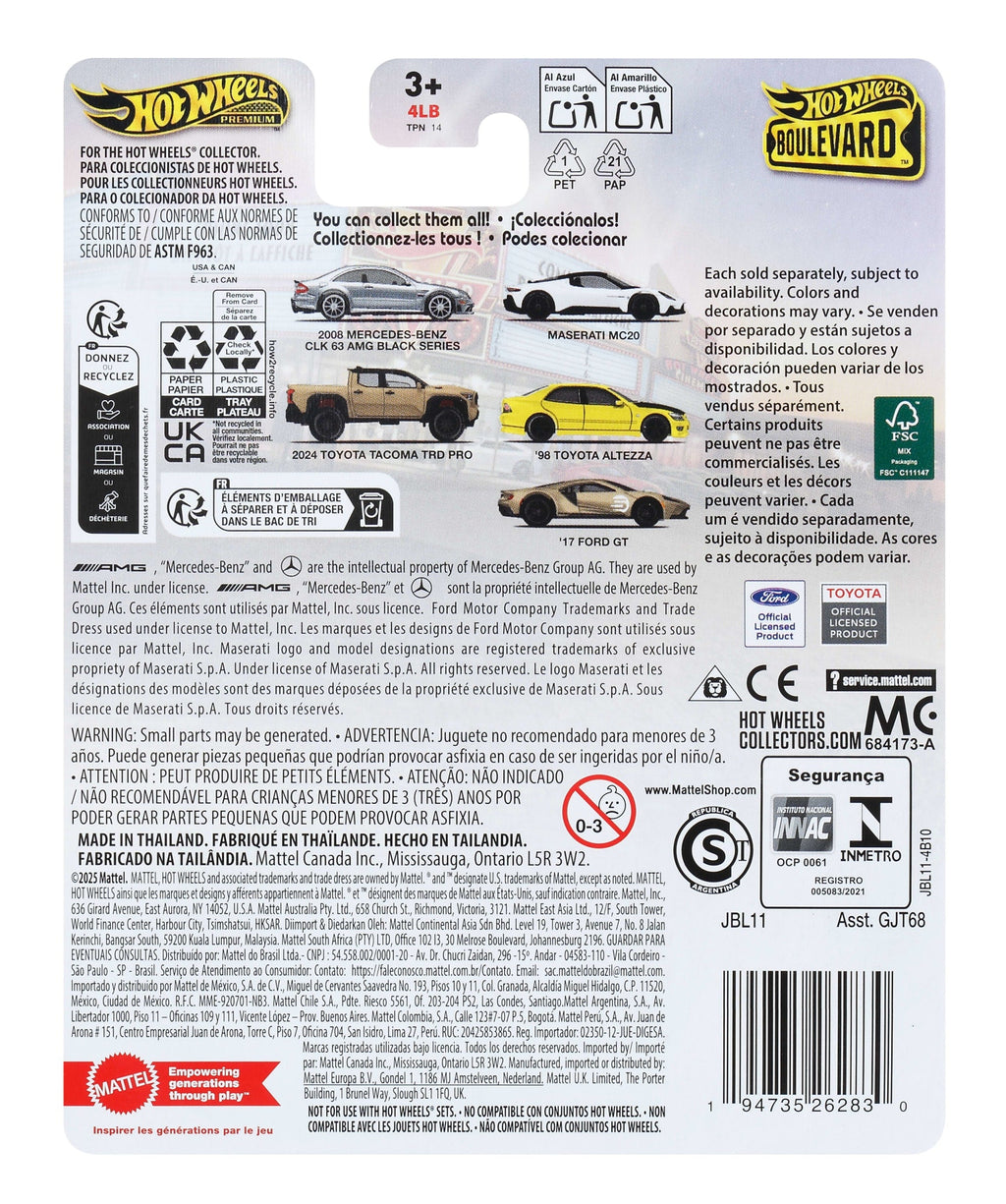 Hot Wheels Collector Vehículo de Colección Maserati MC20