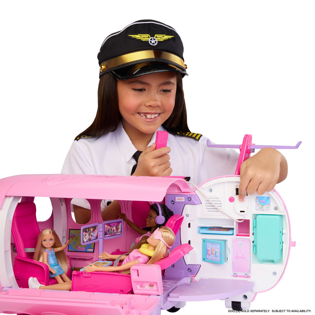 Barbie Dream Land Dream Plane With Working Microphone Feature And 14 Accessories