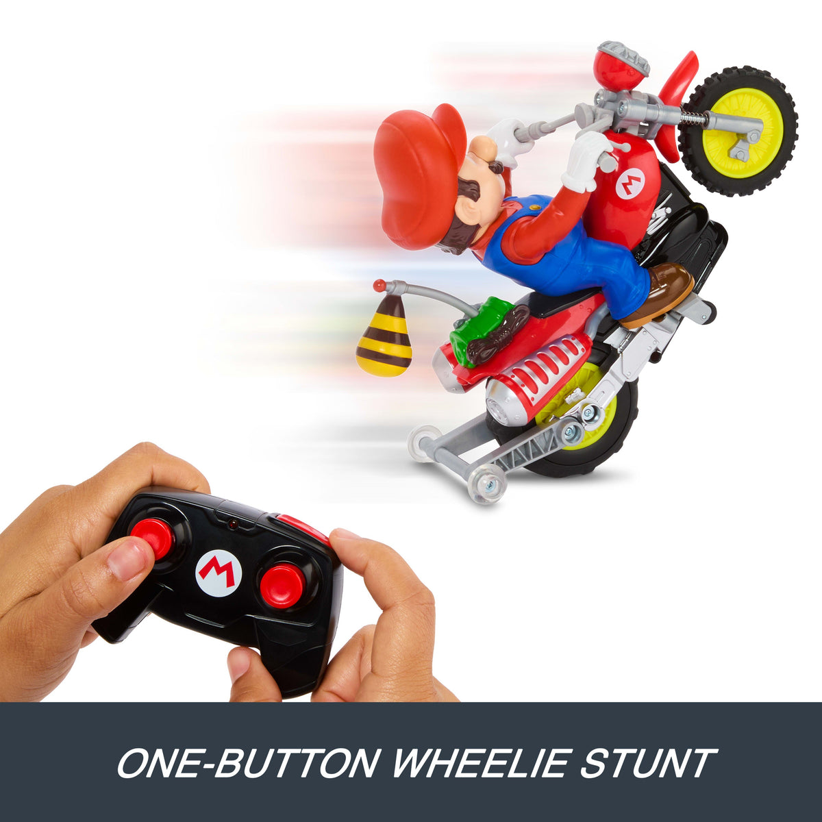 Hot Wheels Mario Wheelie Motocross RC Vehicle