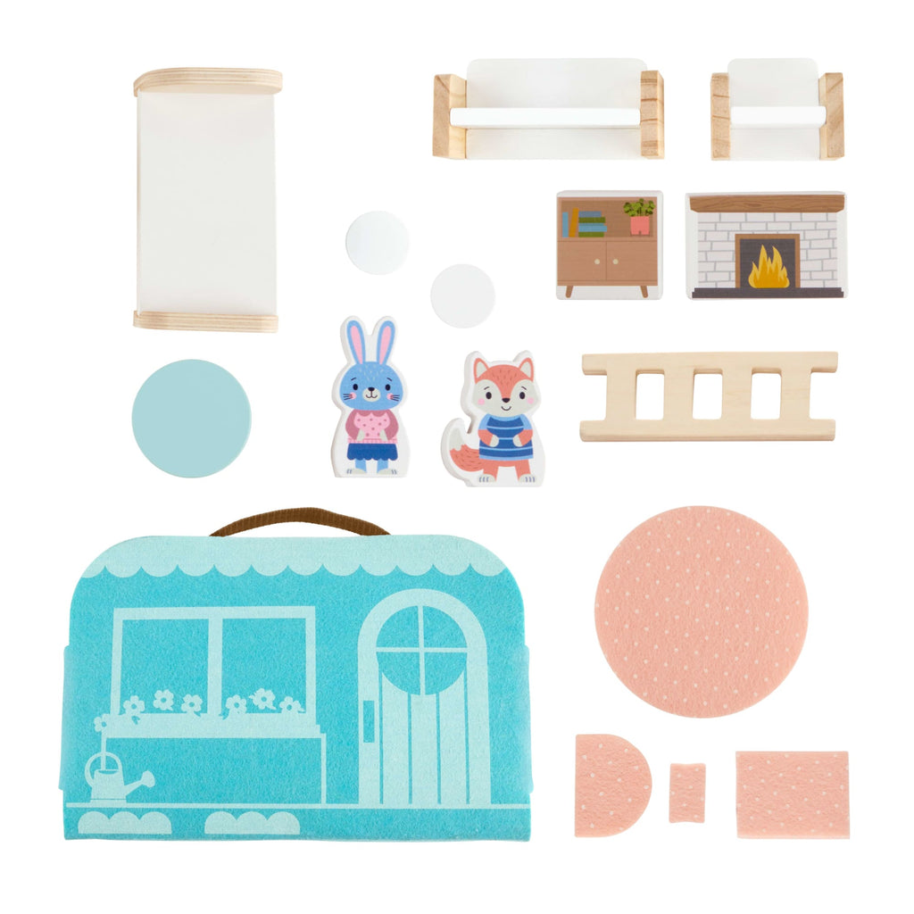 Fisher-Price® Maison de Poupée à Transporter en Bois
