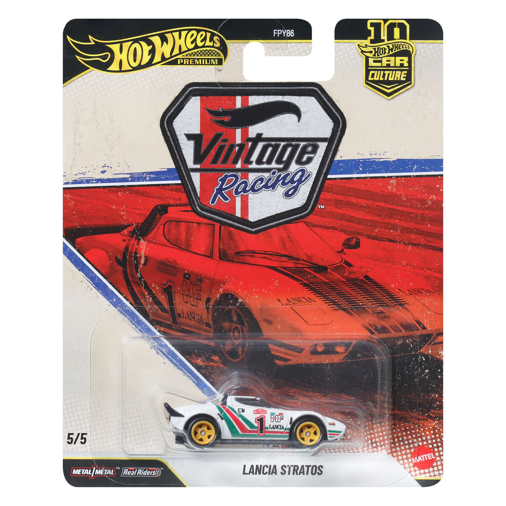 Hot Wheels Collector Veículo de Coleção Carro Cultura Automotiva Lancia Stratos