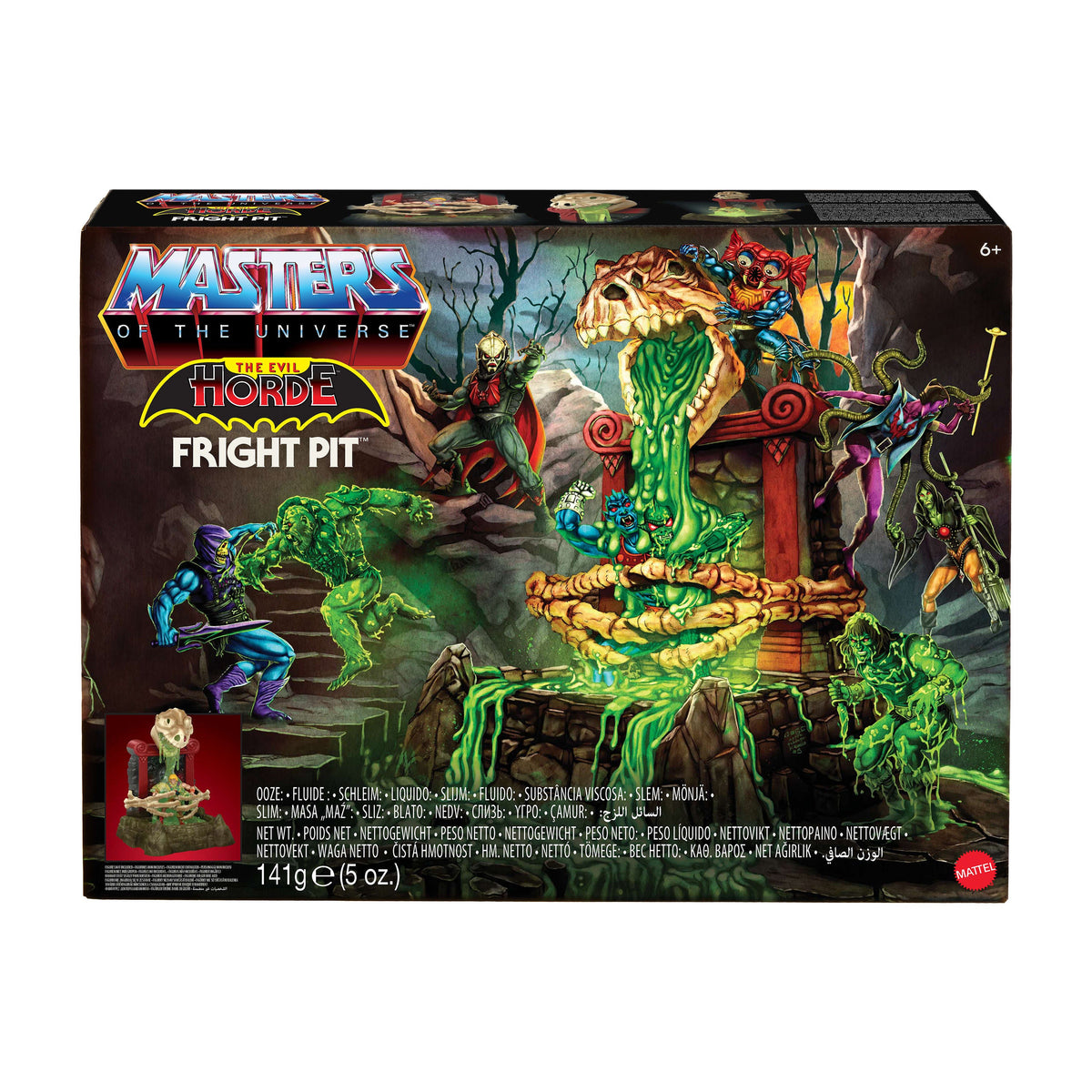 Masters Of The Universe Fright Pit Playset With Lights & Ooze, Claw Arms For Capture