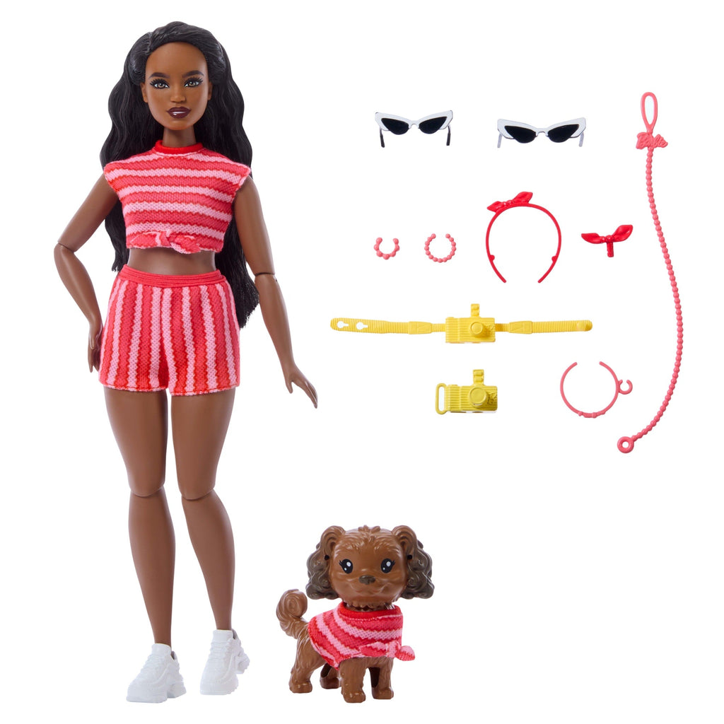 Poupée Barbie® Styles Coordonnés et Accessoires