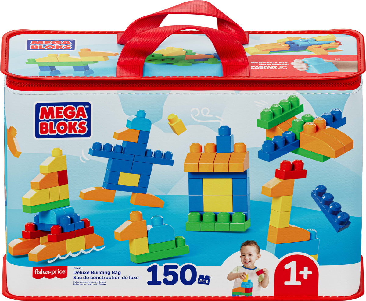 Mega Bloks Juguete de Construcción bolsa clásica con 150 bloques
