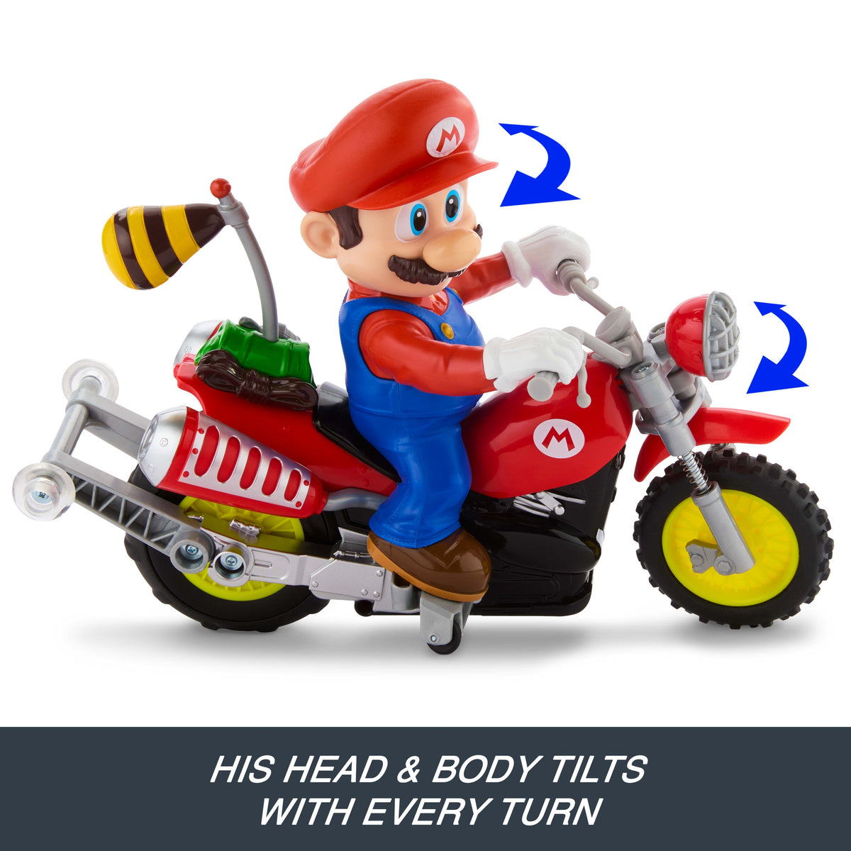 Hot Wheels Mario Wheelie Motocross RC Vehicle