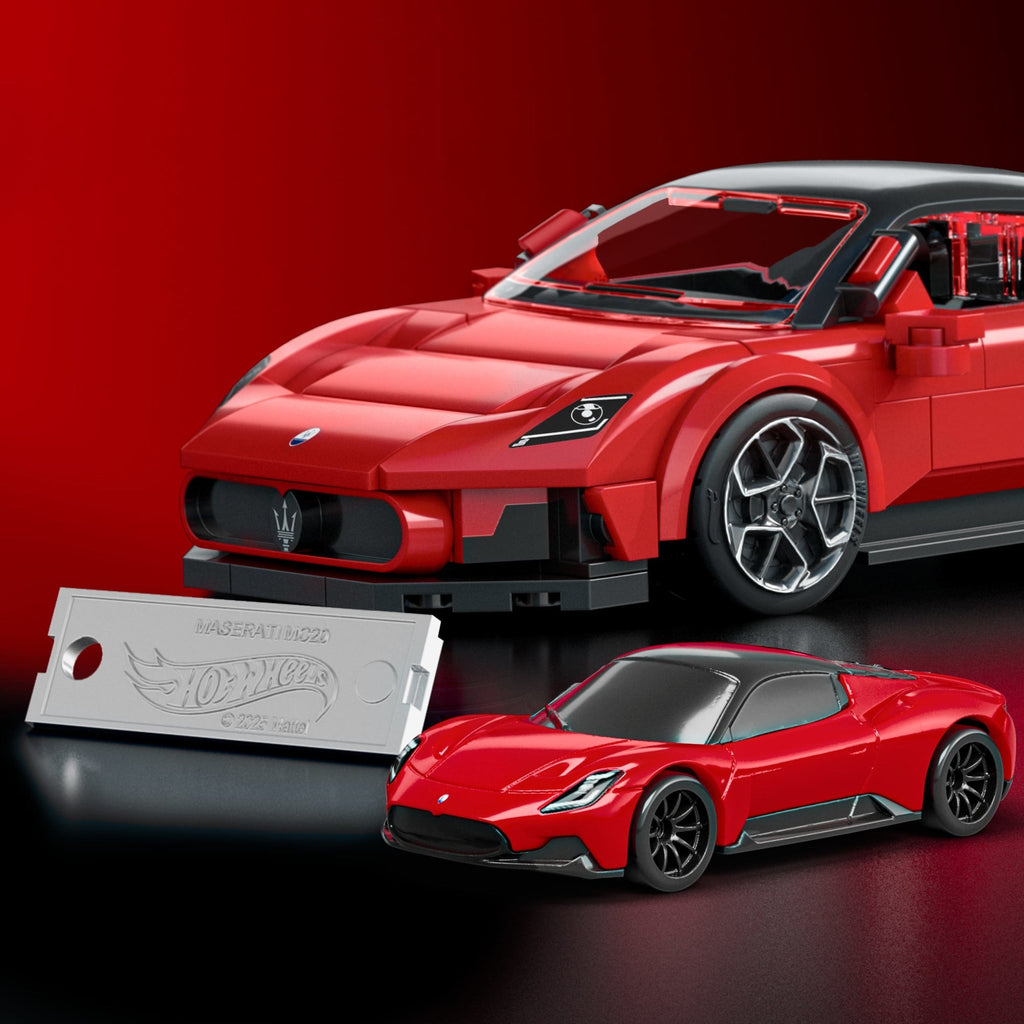 MEGA Hot Wheels Juguete de Construcción Speed Maserati MC20