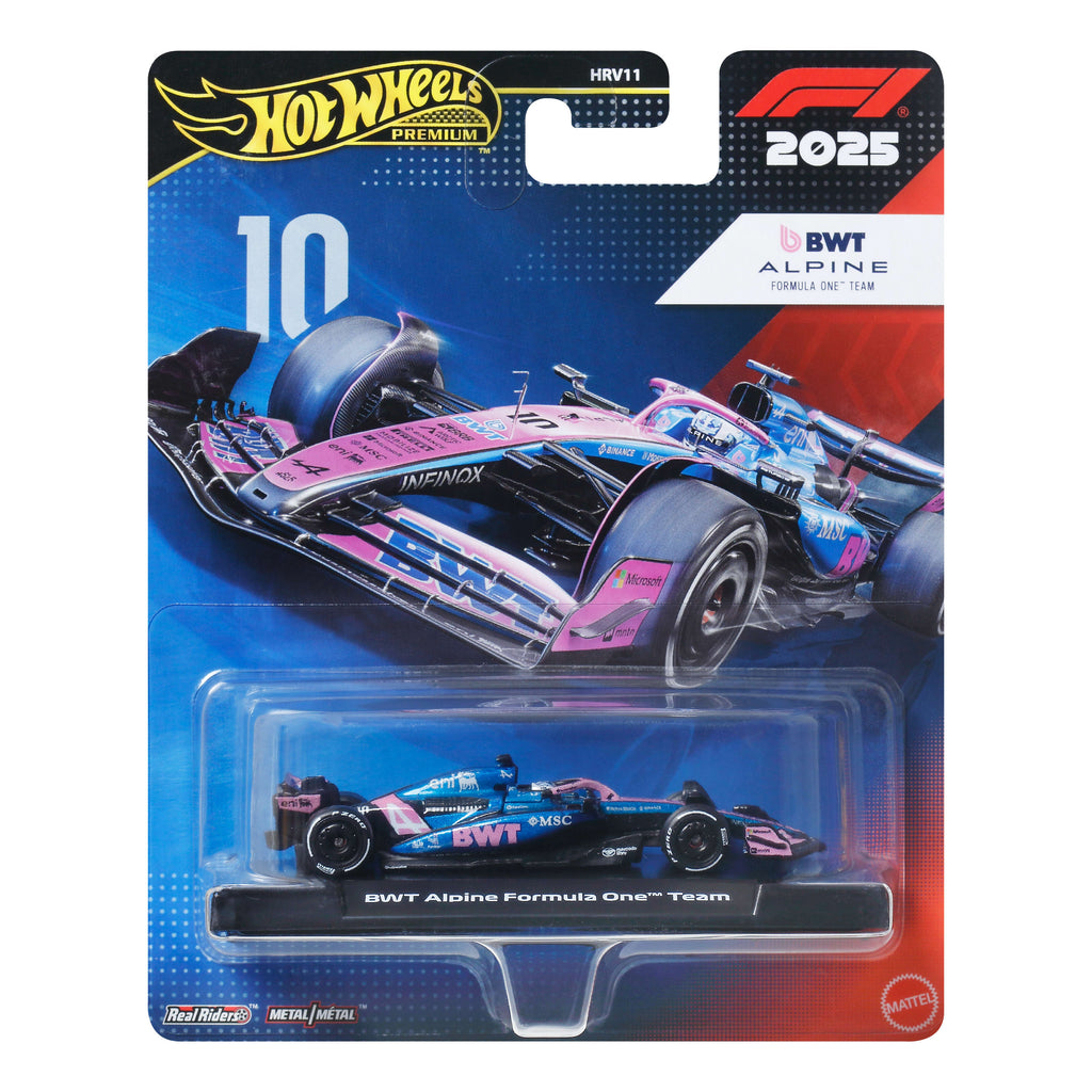 Hot Wheels Collector Vehículo de Colección Equipo BWT Alpine Formula 1 Pierre Gasly