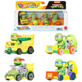 Hot Wheels Racerverse, Set Of 4 Die-Cast Hot Wheels Cars With Pop Culture Characters As Drivers