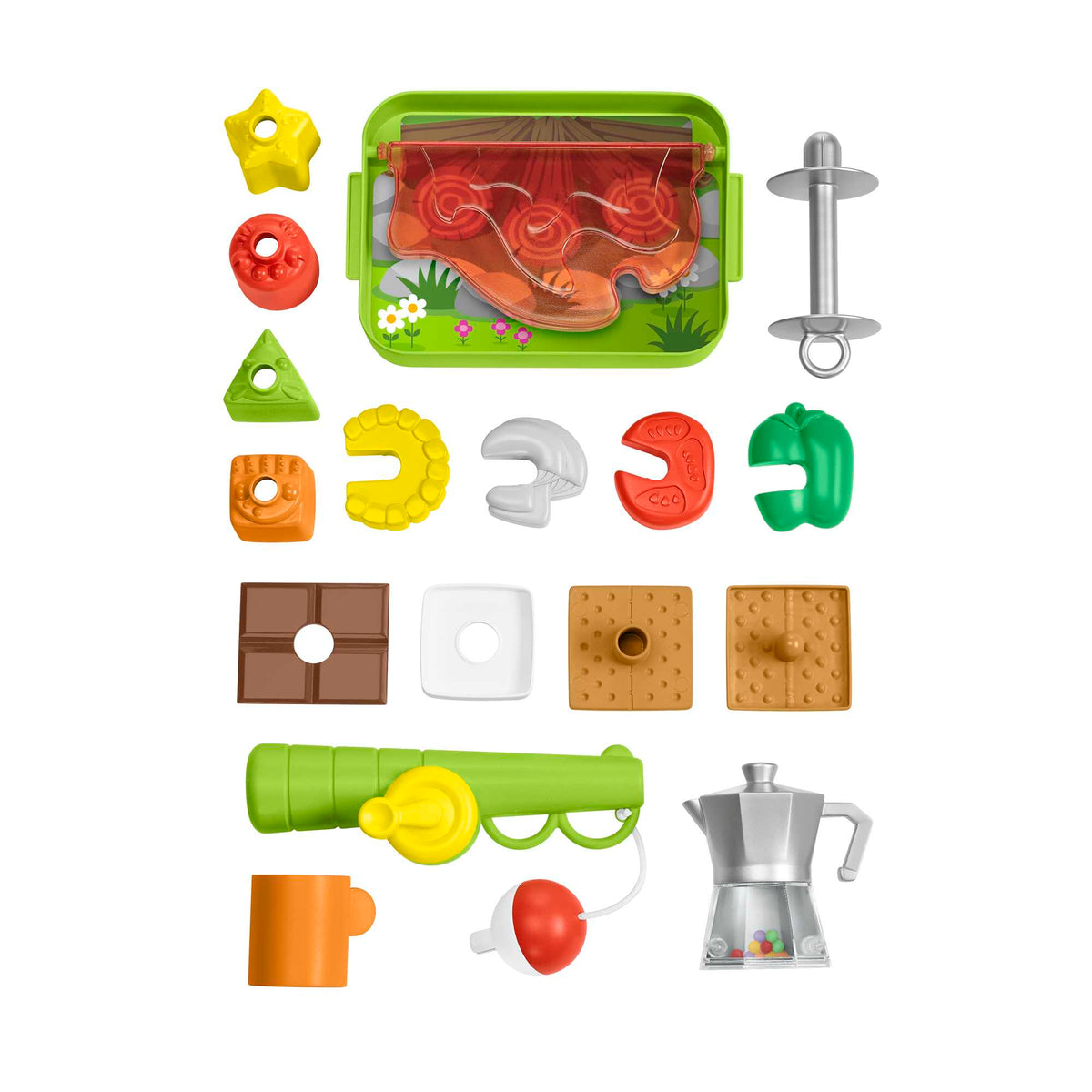 Fisher-Price Rires et Éveil Caravane en Balade 3 en 1, Centre D’Activités Musical Version Anglaise et Française