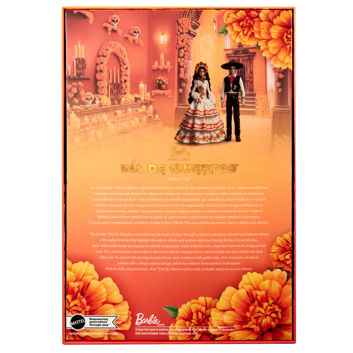 Barbie Signature Día De Muertos 2025 Collectible Ken Doll in Suit And Sombrero