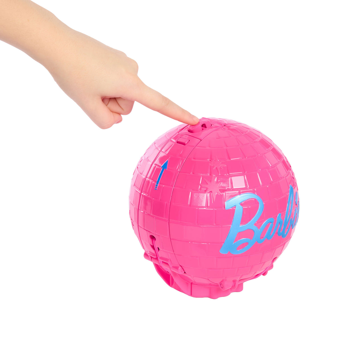 Barbie Team Barbie Roll And Reveal Pop Star Doll And Accessories With Blonde Fashion Doll, 8 Surprises S & Disco Ball Encasement