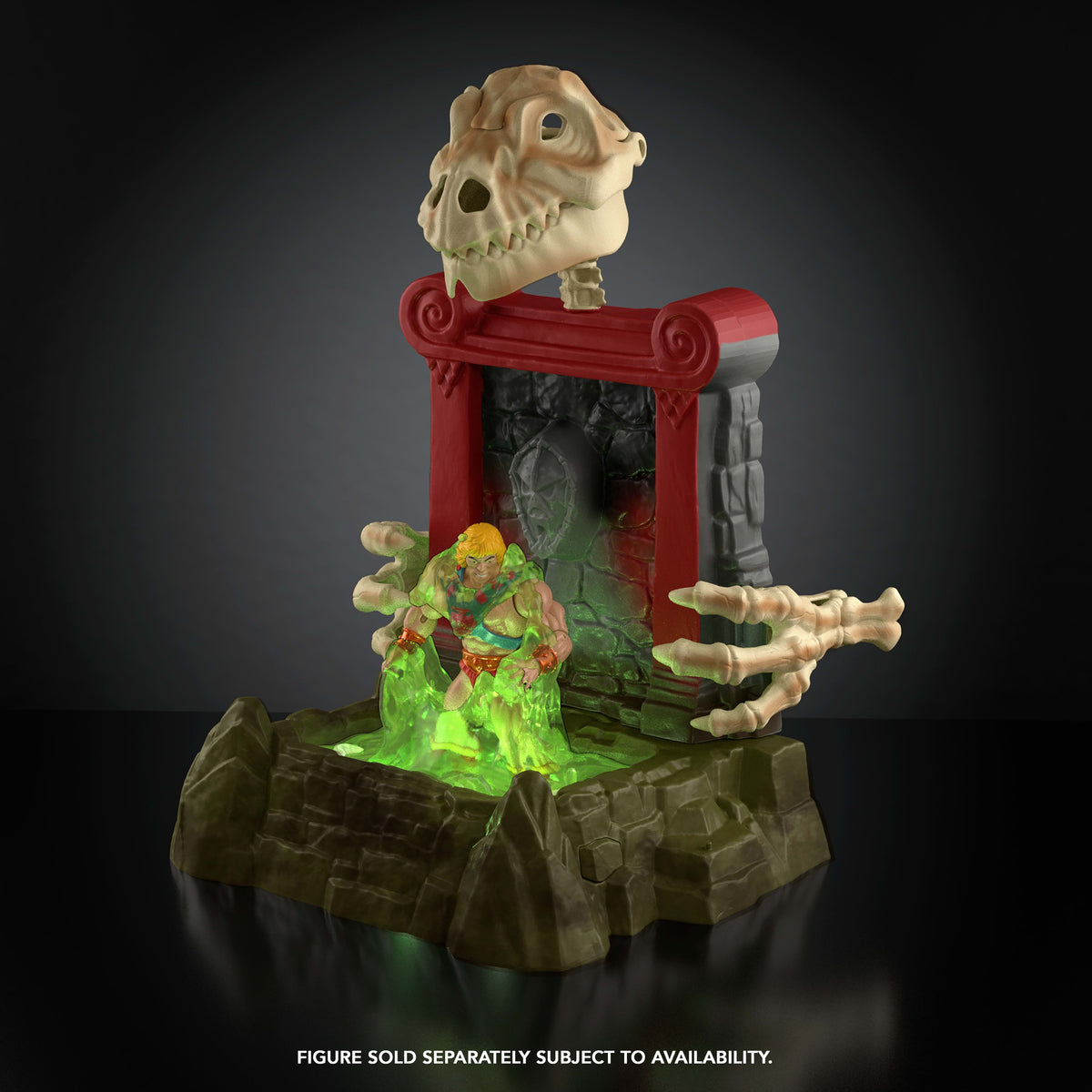Masters Of The Universe Fright Pit Playset With Lights & Ooze, Claw Arms For Capture