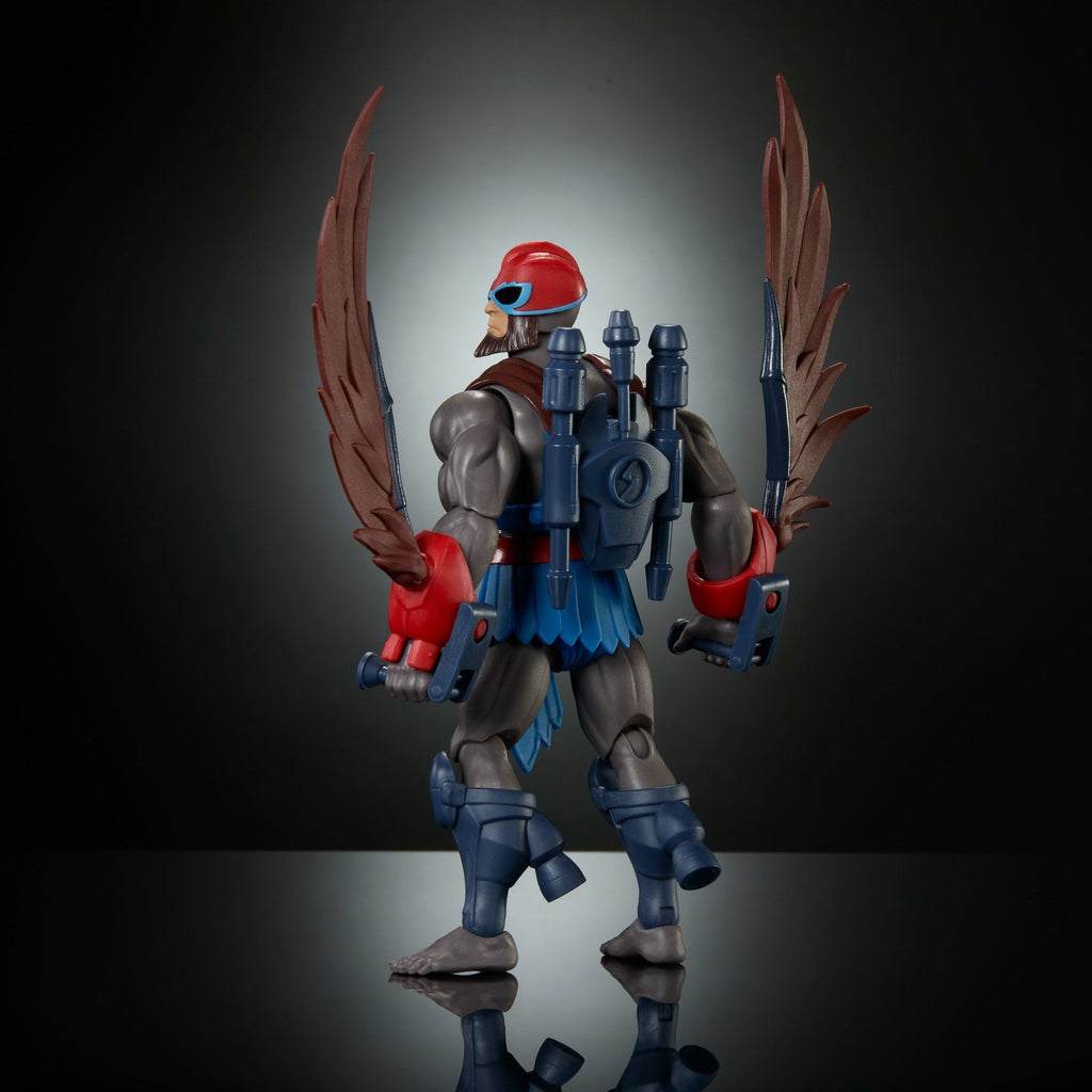Masters Of The Universe Origins 200X Cartoon Collection Stratos 5.5 Inch Action Figure MOTU Hero Toy