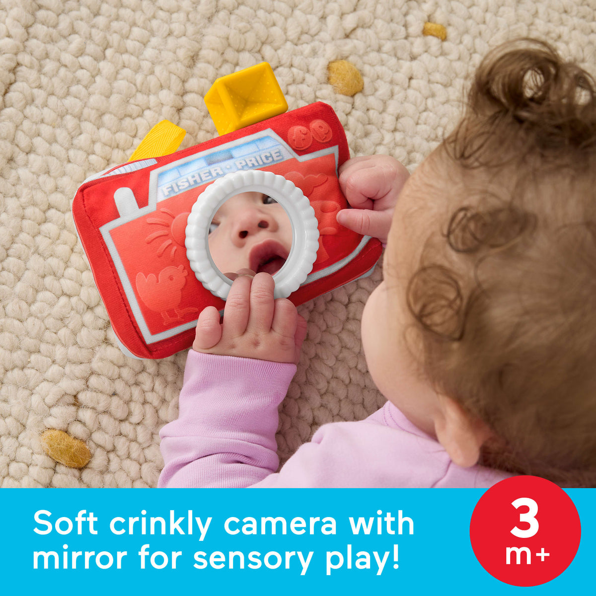 Fisher-Price Newborn Classics 4 Pack, Baby Sensory Activity Toys For Developmental Play