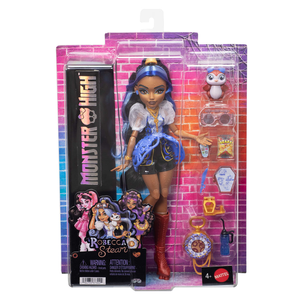 Monster High Boneca Look Monstruoso Robecca