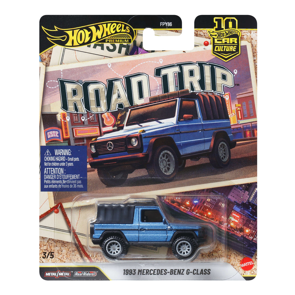 Hot Wheels Collector Veículo de Coleção Carro Cultura Automotiva Mercedes G Class