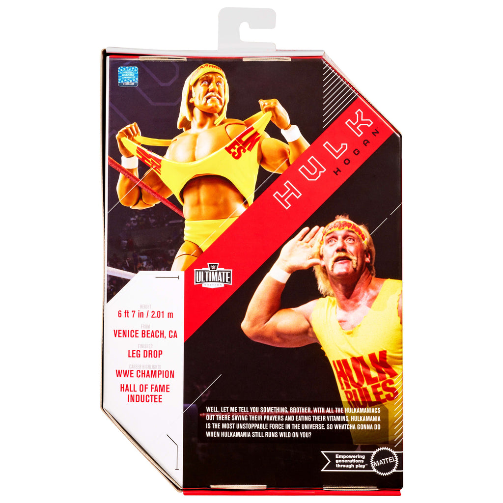 Wwe Ultimate Hulk Hogan Coffret Avec Figurine