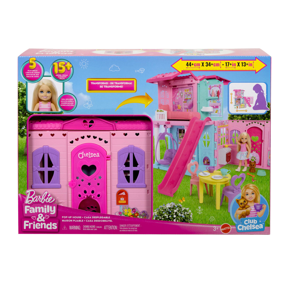 Barbie Casa de Bonecas Transformável da Chelsea