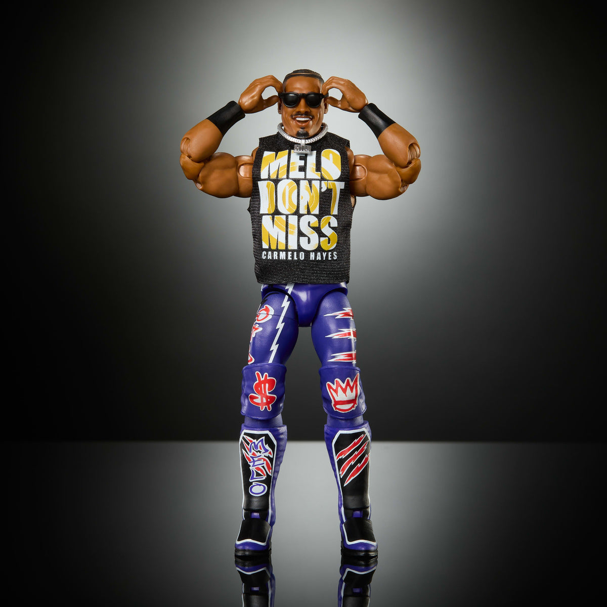 Wwe Figurine Articulée Élite Carmelo Hayes