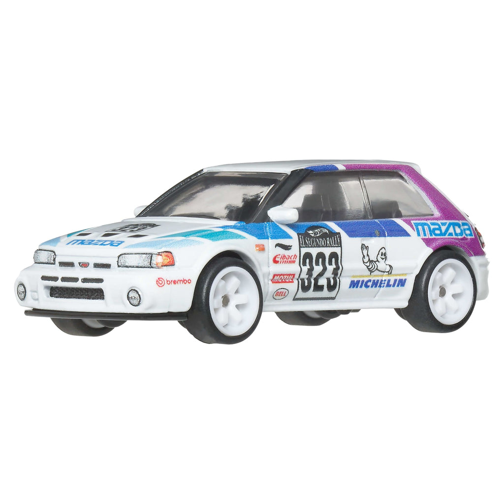 Hot Wheels Car Culture Premium 1:64 Scale Die-Cast Toy Mazda 323 Gtr, Modern Classics