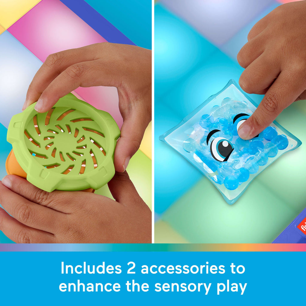 Fisher-Price Sensory Bright Light Station, Electronic Learning Activity Table For Preschool Kids