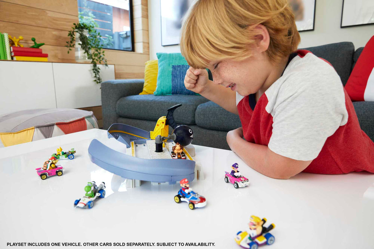 Hot Wheels Mario Kart Pista de Brinquedo Conjunto Nemesis