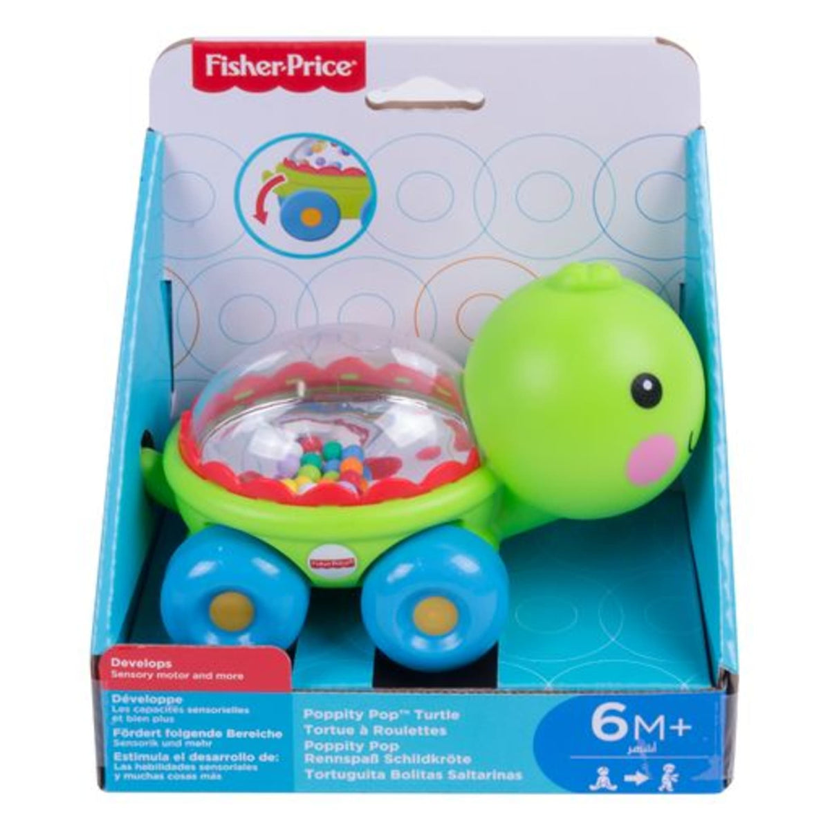Fisher-Price Juguete para Bebés Tortuga Pelotitas Divertidas