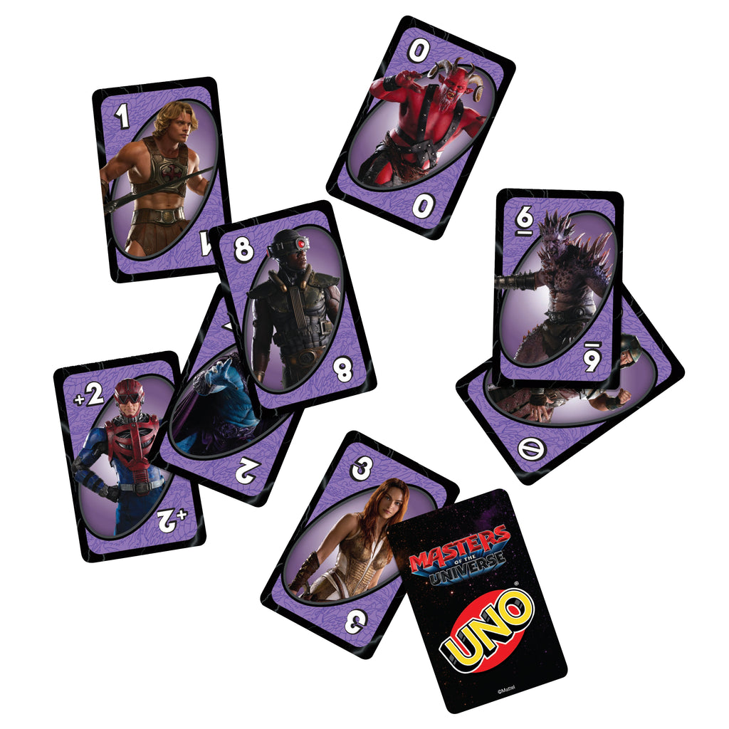 UNO Masters Of The Universe Movie Card Game