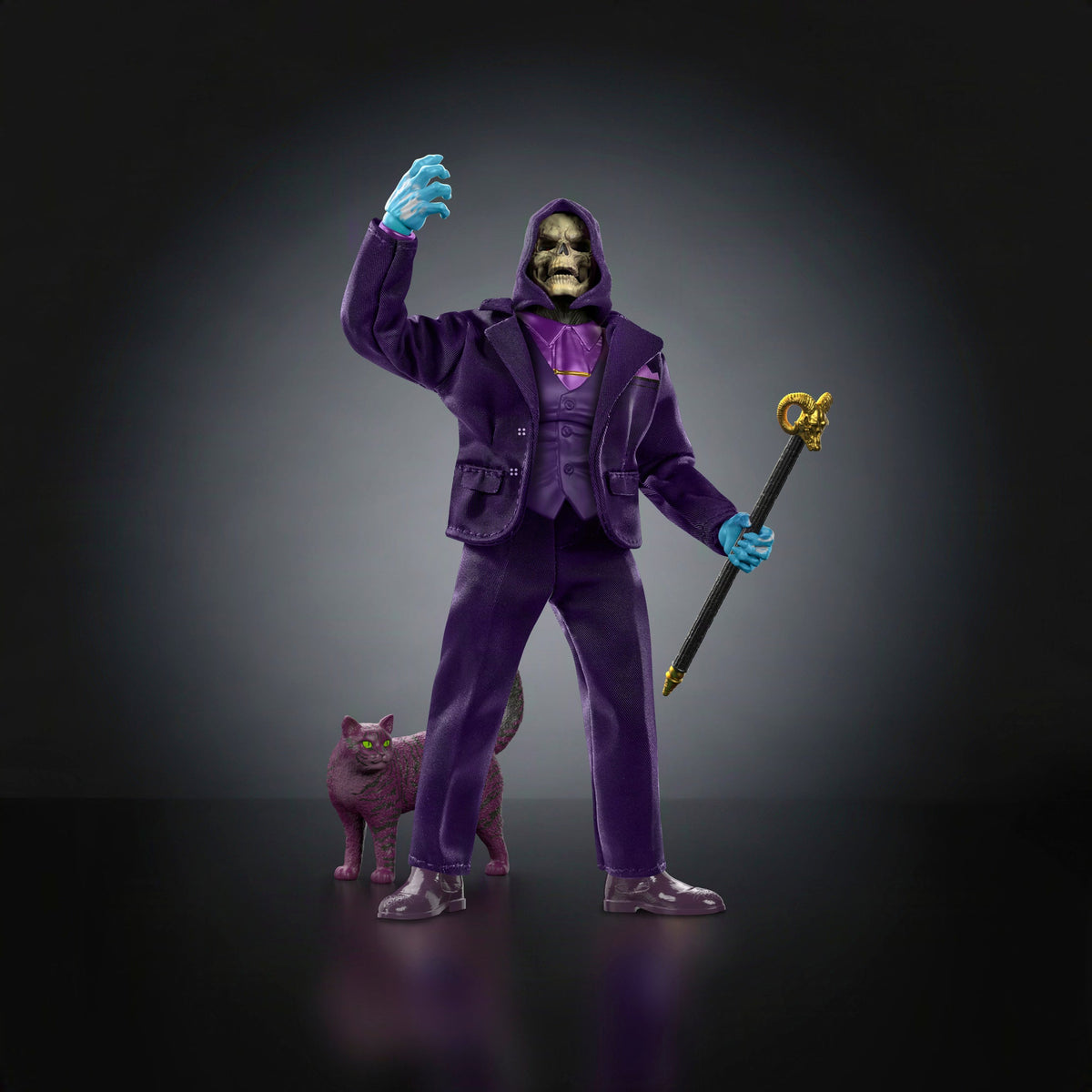 Masters Of The Universe Chronicles Dream Date Skeletor Figure With Soft Goods Suit & Cat