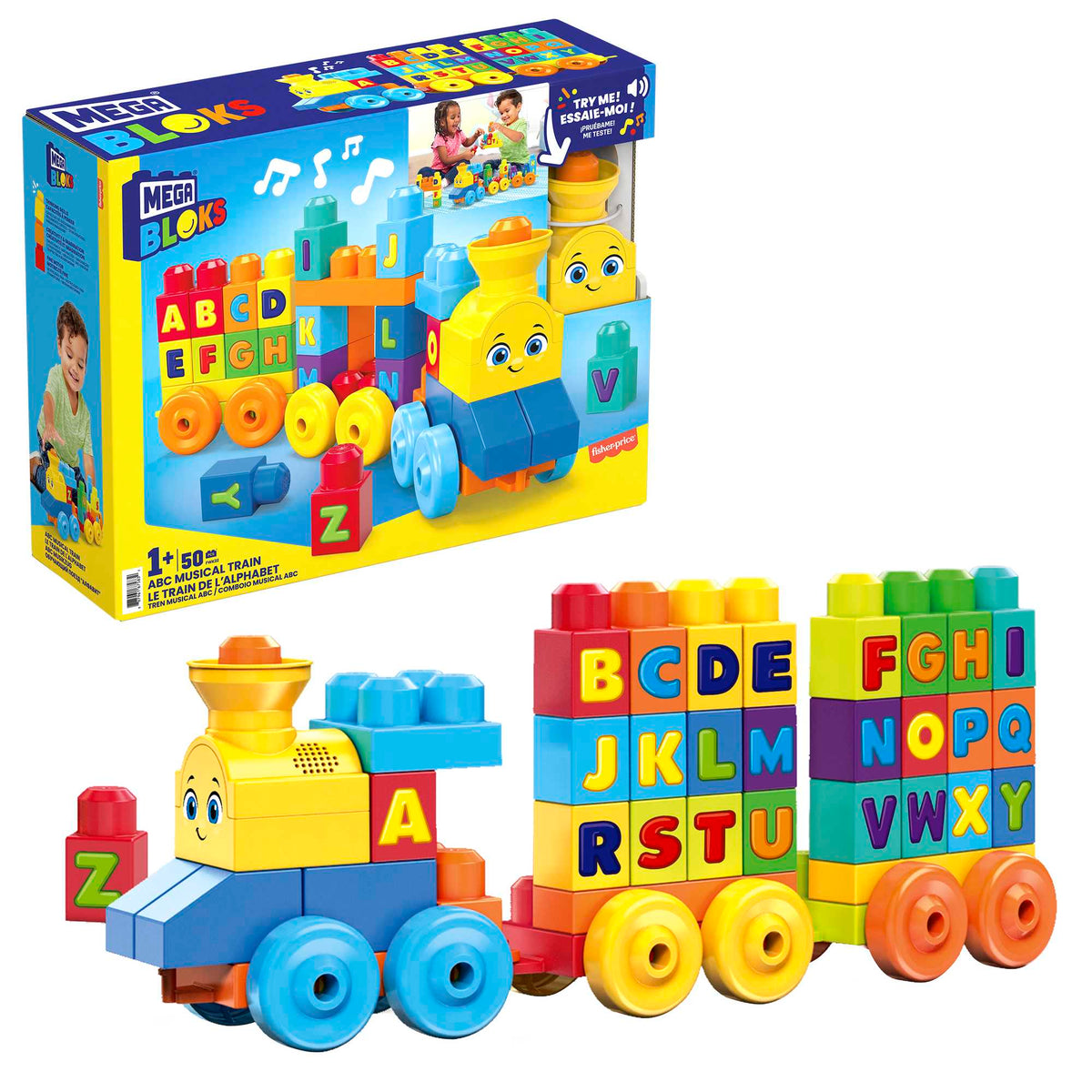 MEGA BLOKS ABC Musical Train