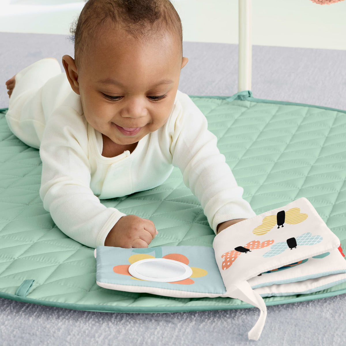 Fisher-Price – Tapis D’Activités de Luxe en Bois, Jouets de Développ.
