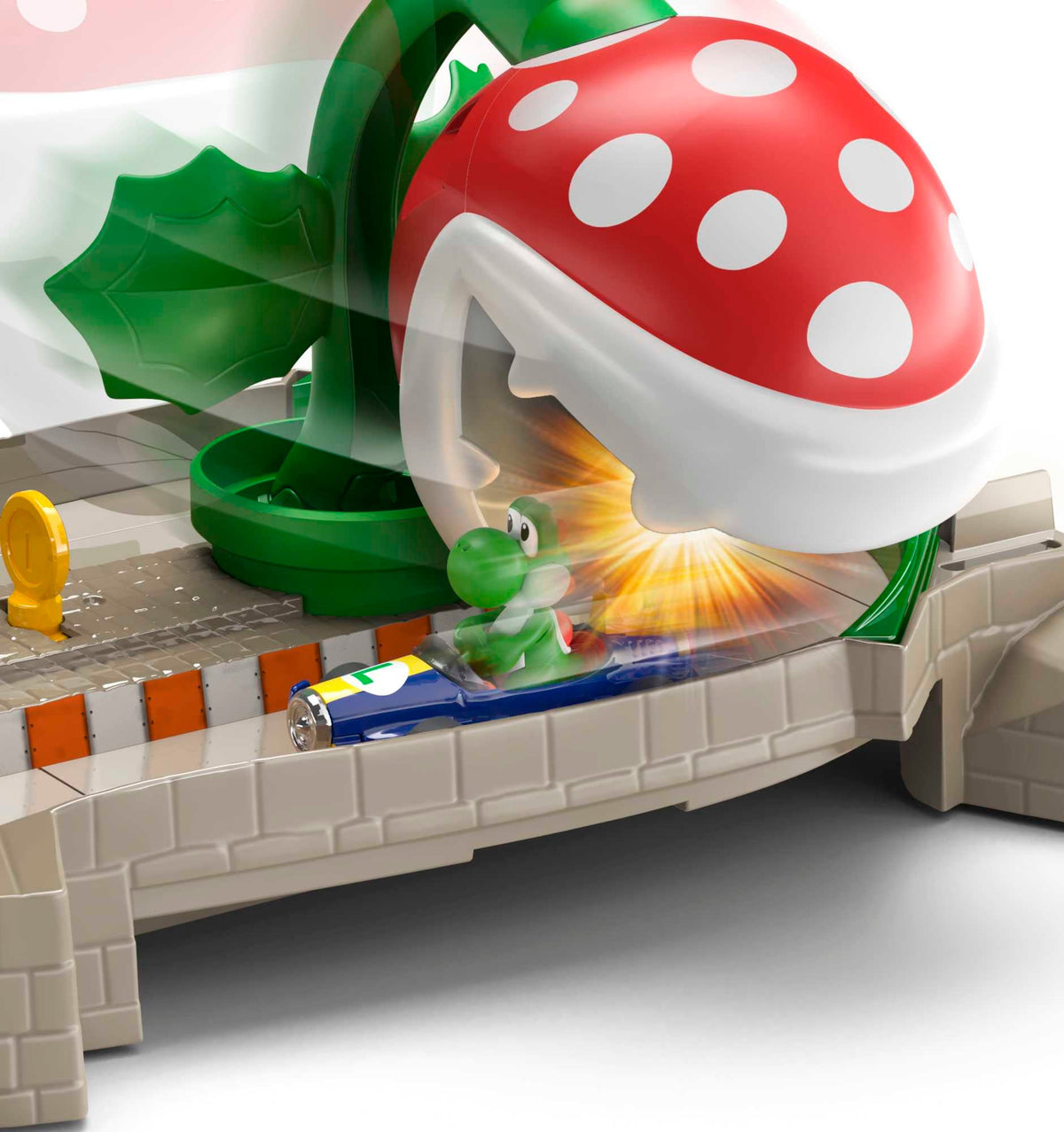 Hot Wheels Mario Kart Pista de Brinquedo Pista Piranha