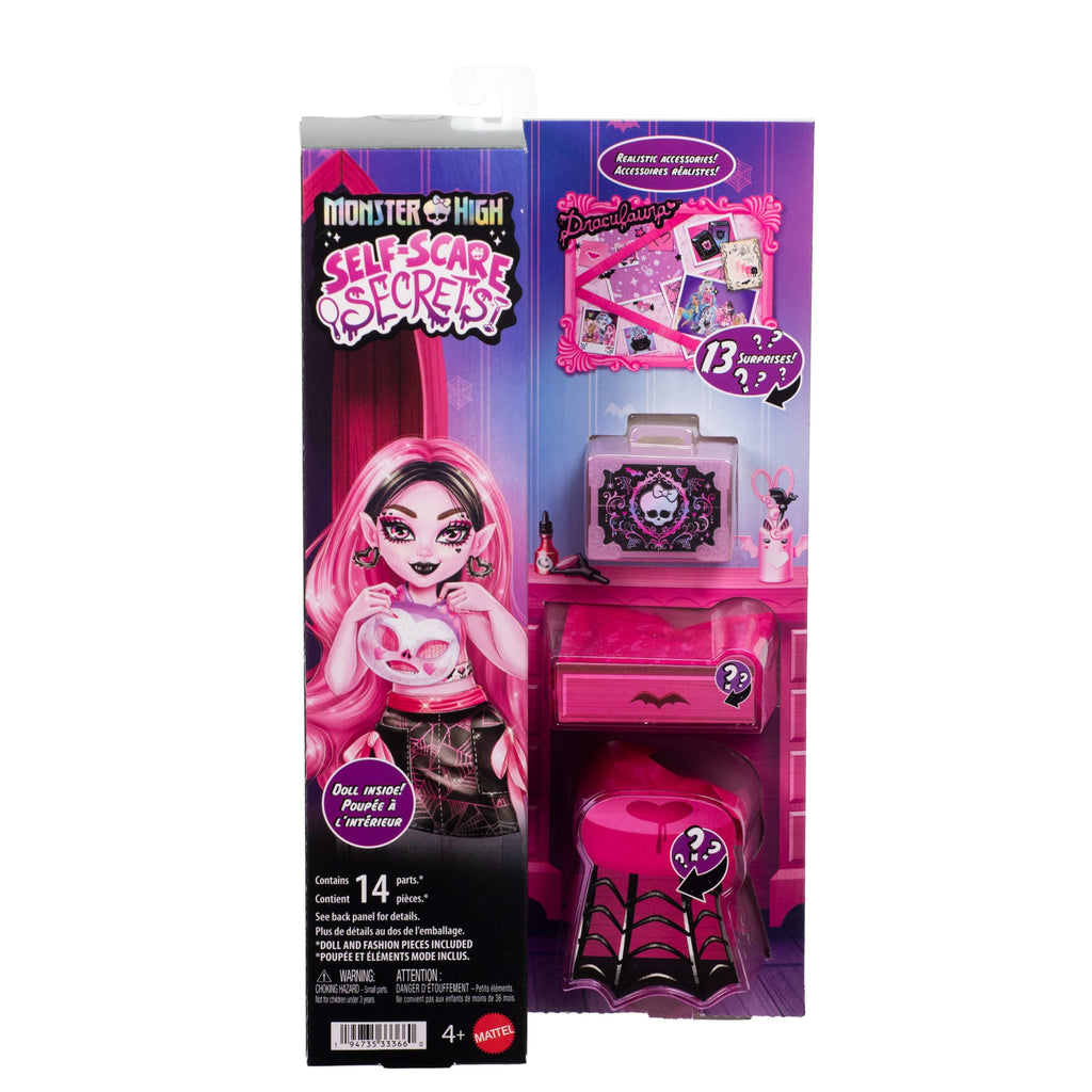 Monster High Muñeca Self-Scare Secrets Draculaura