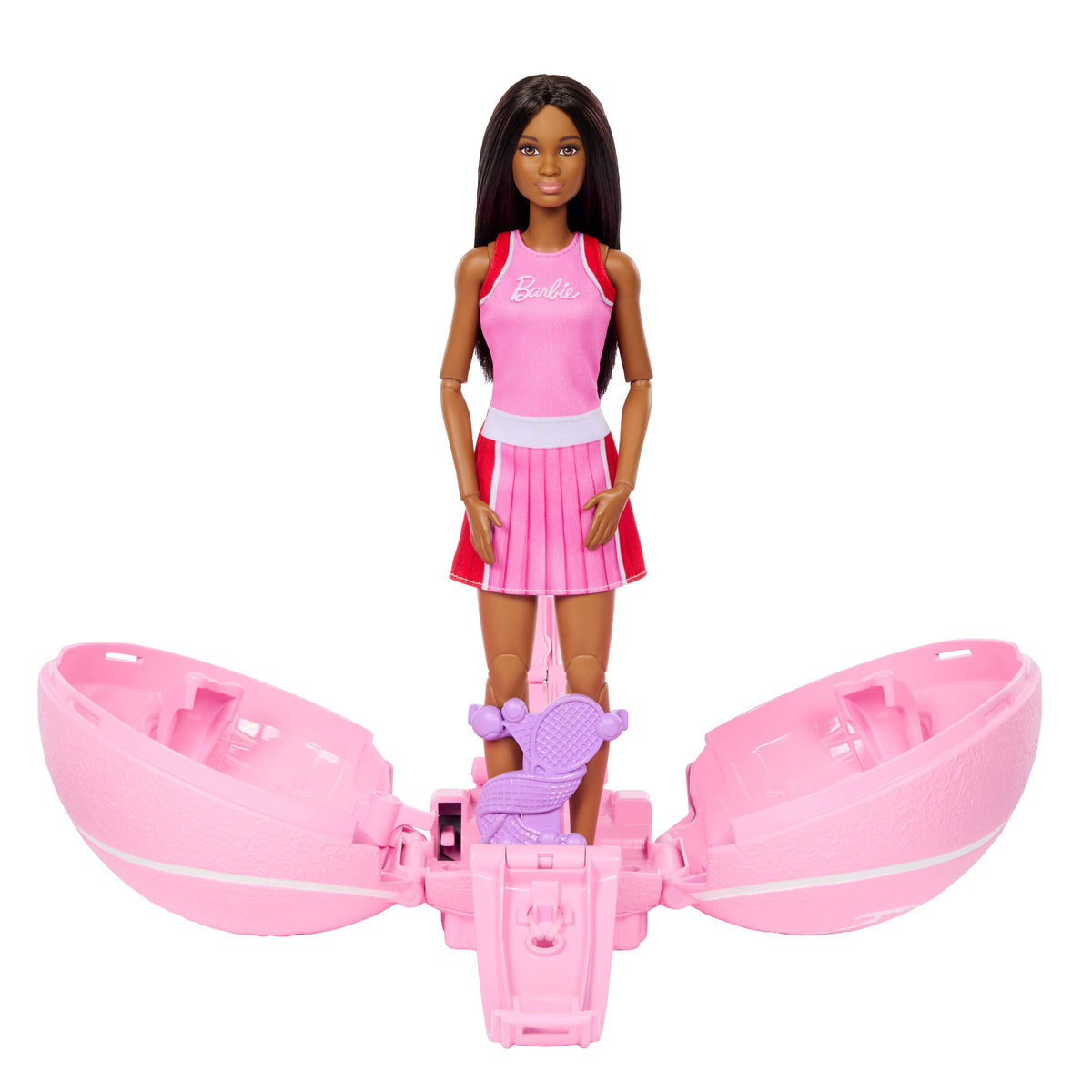 Barbie-Poupée Barbie Joueuse de Tennis Balle Surprise