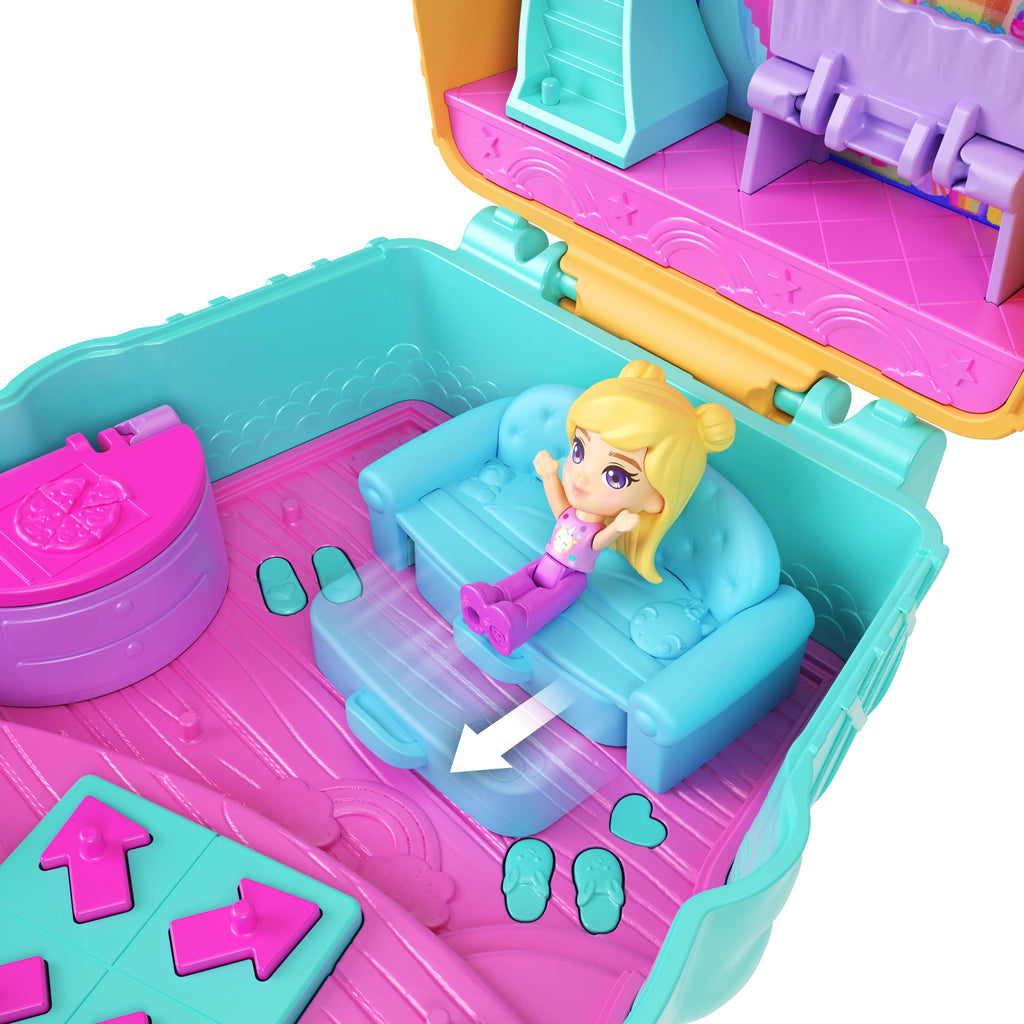 Polly Pocket Set de Juego Compacto Cono Unicornio