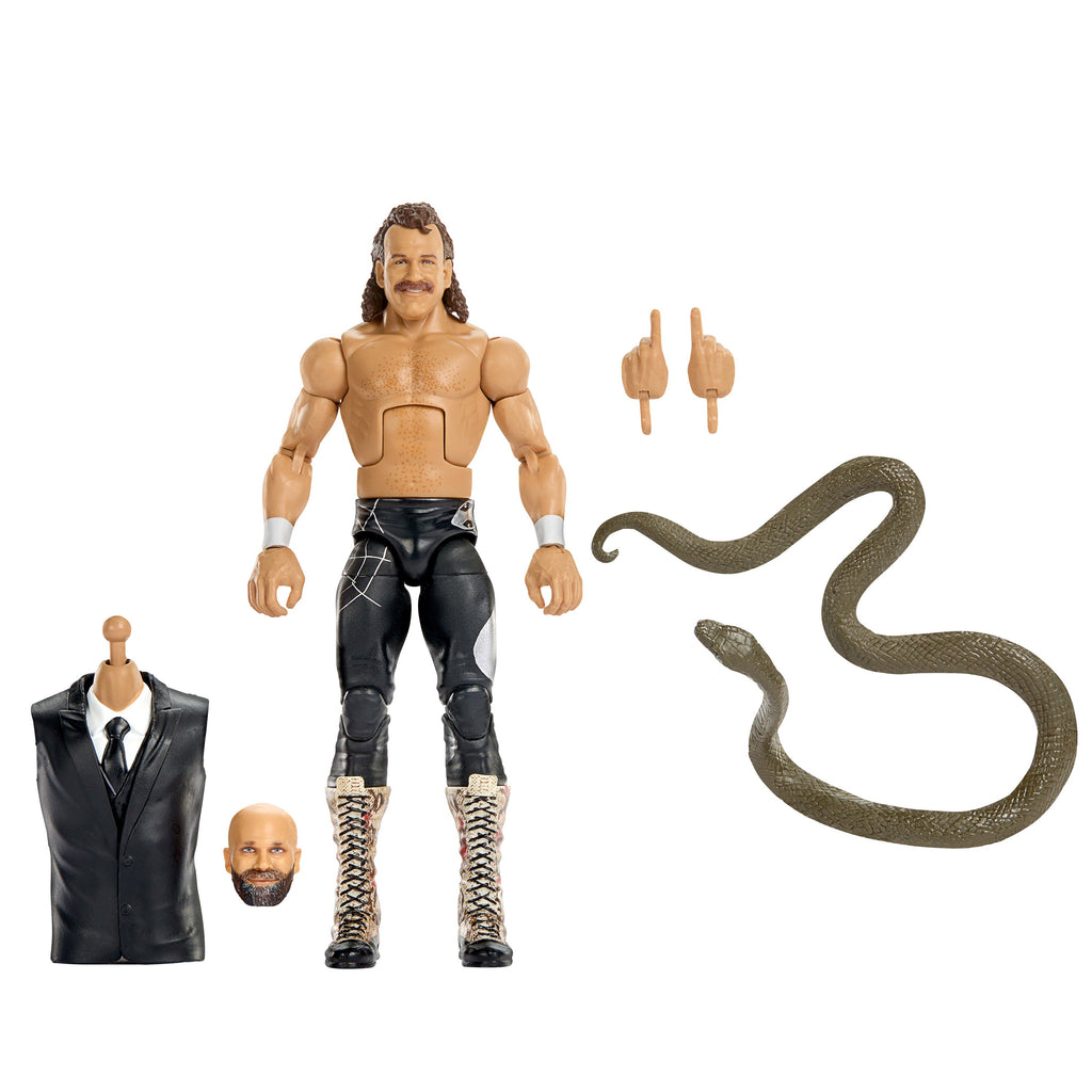 Wwe Figurine Articulée Wrestlemania Jake Le Serpent