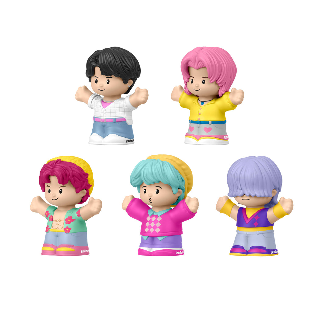 Coffret KPop demon Hunters: Saja Boys Little People Collector en Édition Spéciale, 5 Figurines