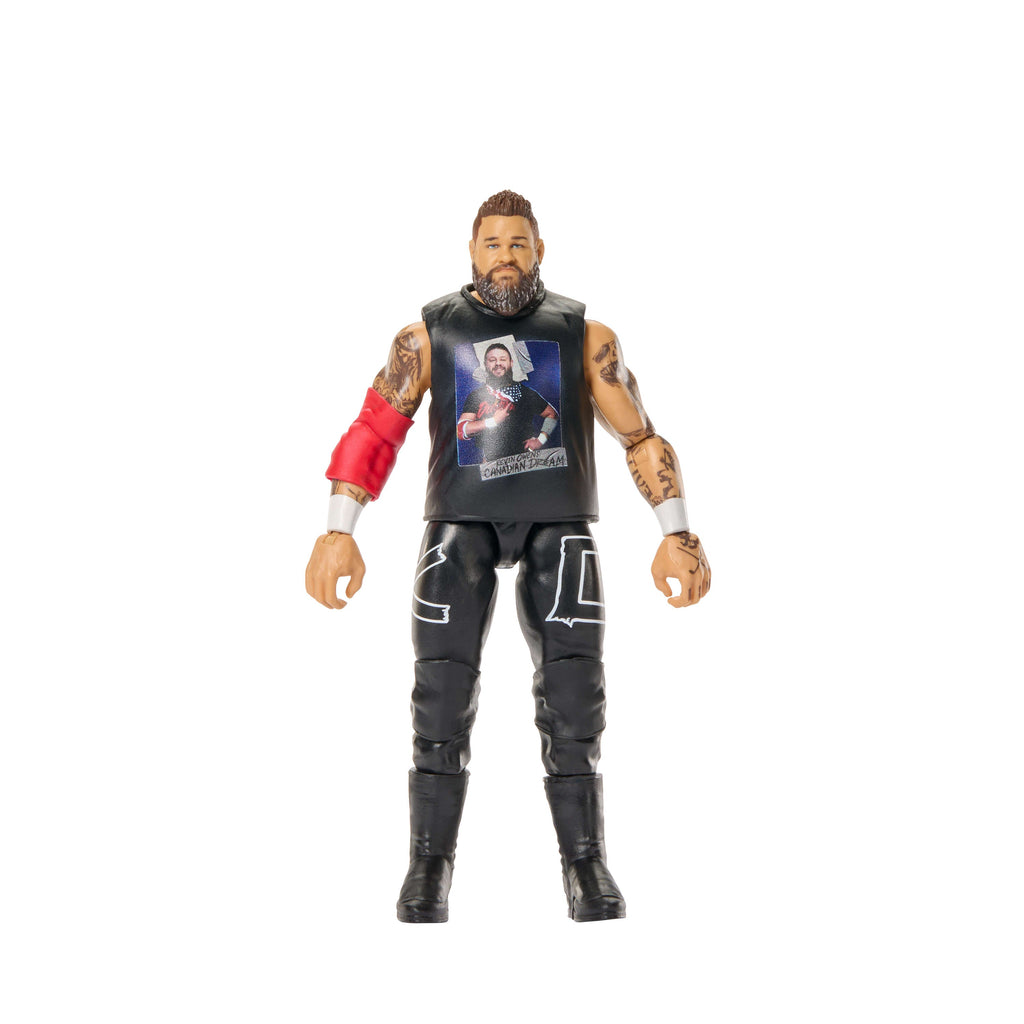 WWE Kevin Owens Action Figure, Main EVent Series #163, 6-inch Collectible With Articulation