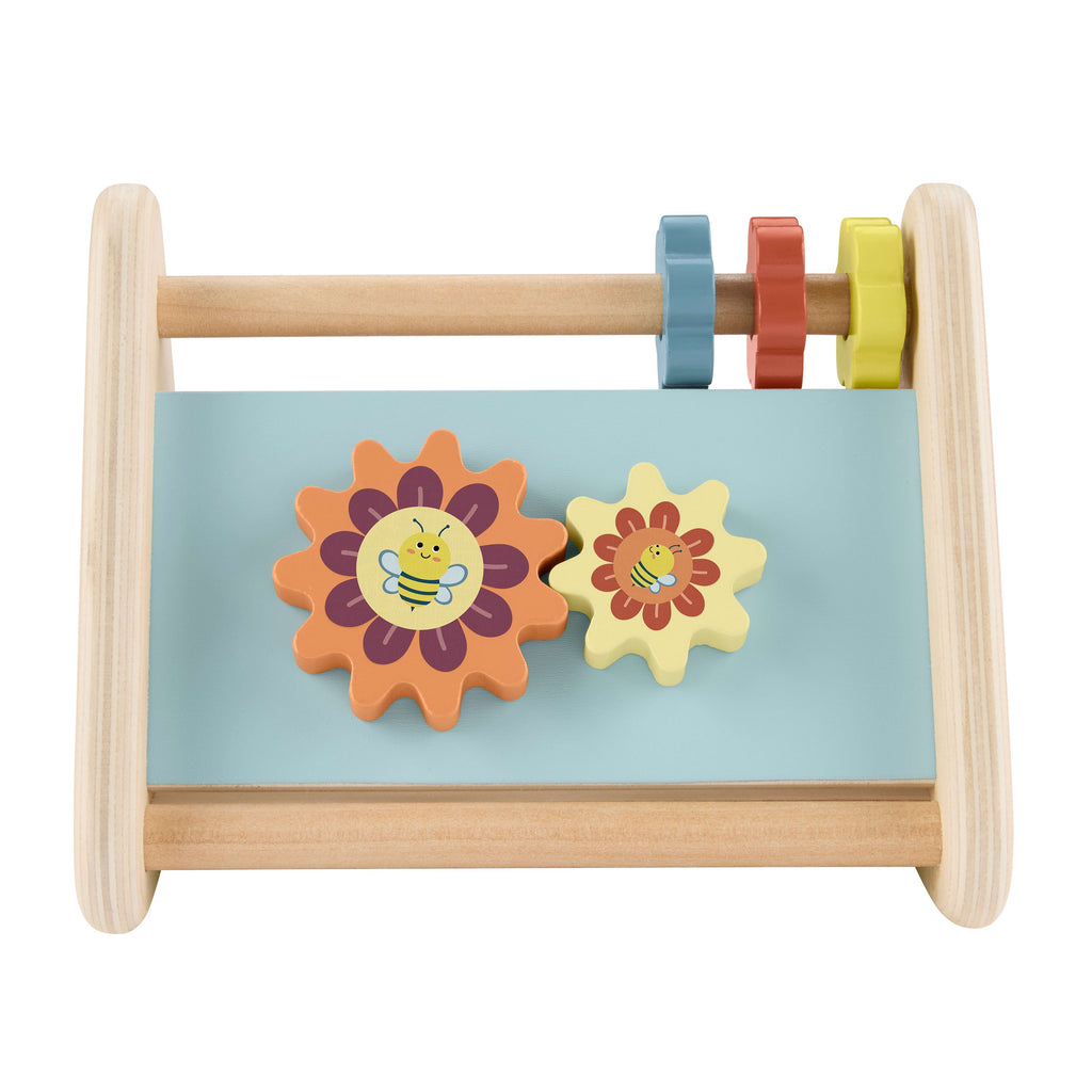 Triangle de Jeu en Bois Fisher-Price, Jouet à Trois Côtés Favorisant La Motricité Fine, 1 Pièce en Bois