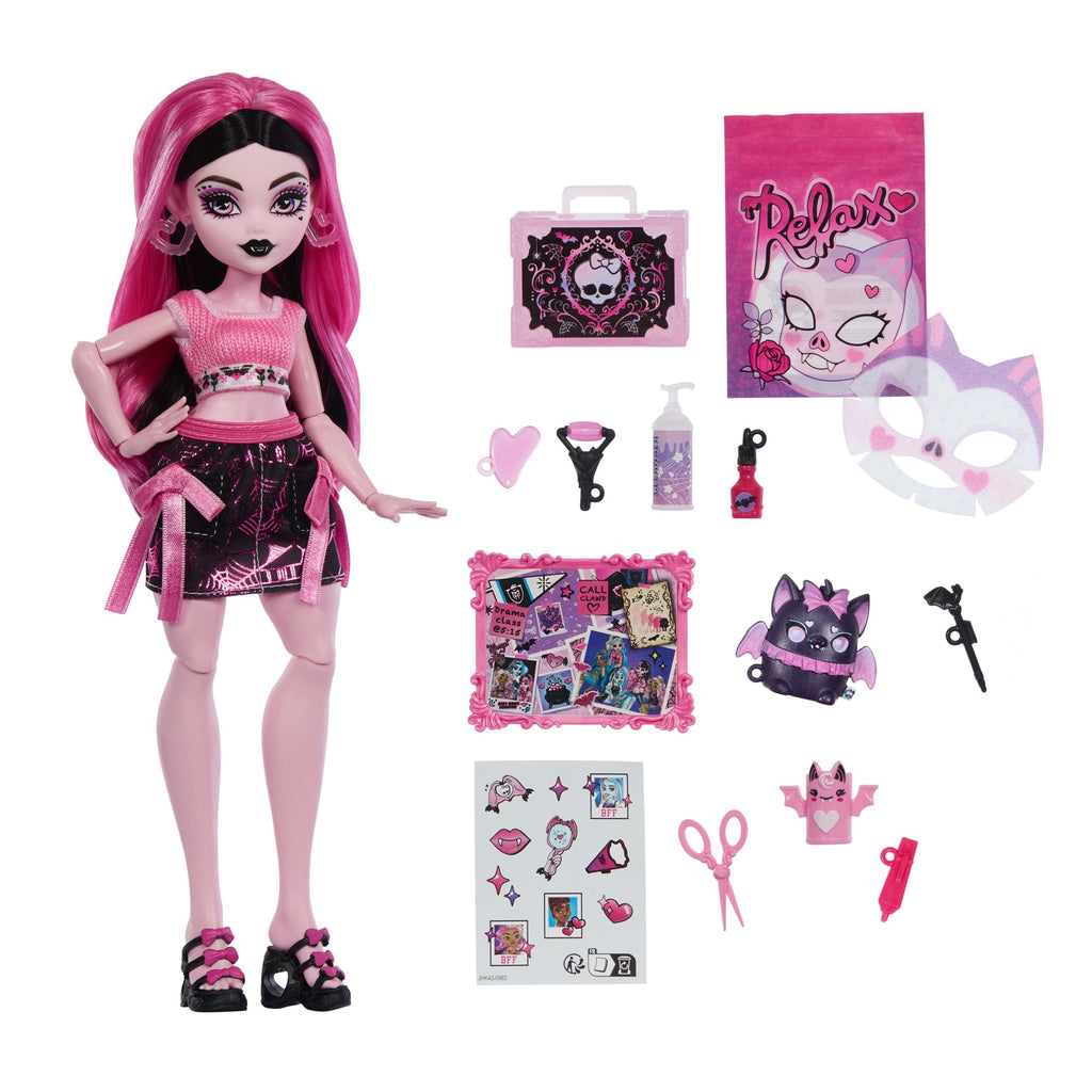 Monster High Muñeca Self-Scare Secrets Draculaura