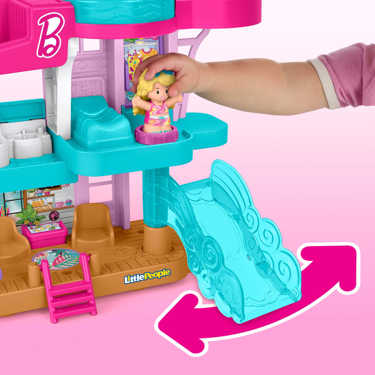 Fisher-Price Coffret Maison de Plage Barbie Little People®