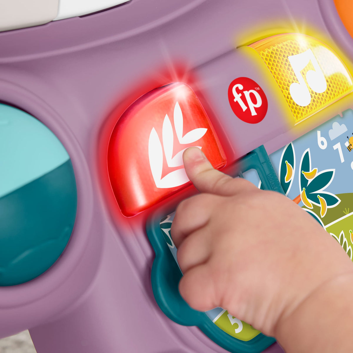 Fisher-Price® Mon Trotteur Singe Violet