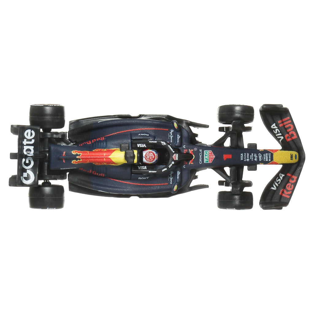 Hot Wheels Premium Formula 1 2-Pack Of Toy Cars, Oracle Red Bull Racing: Verstappen & Tsunoda