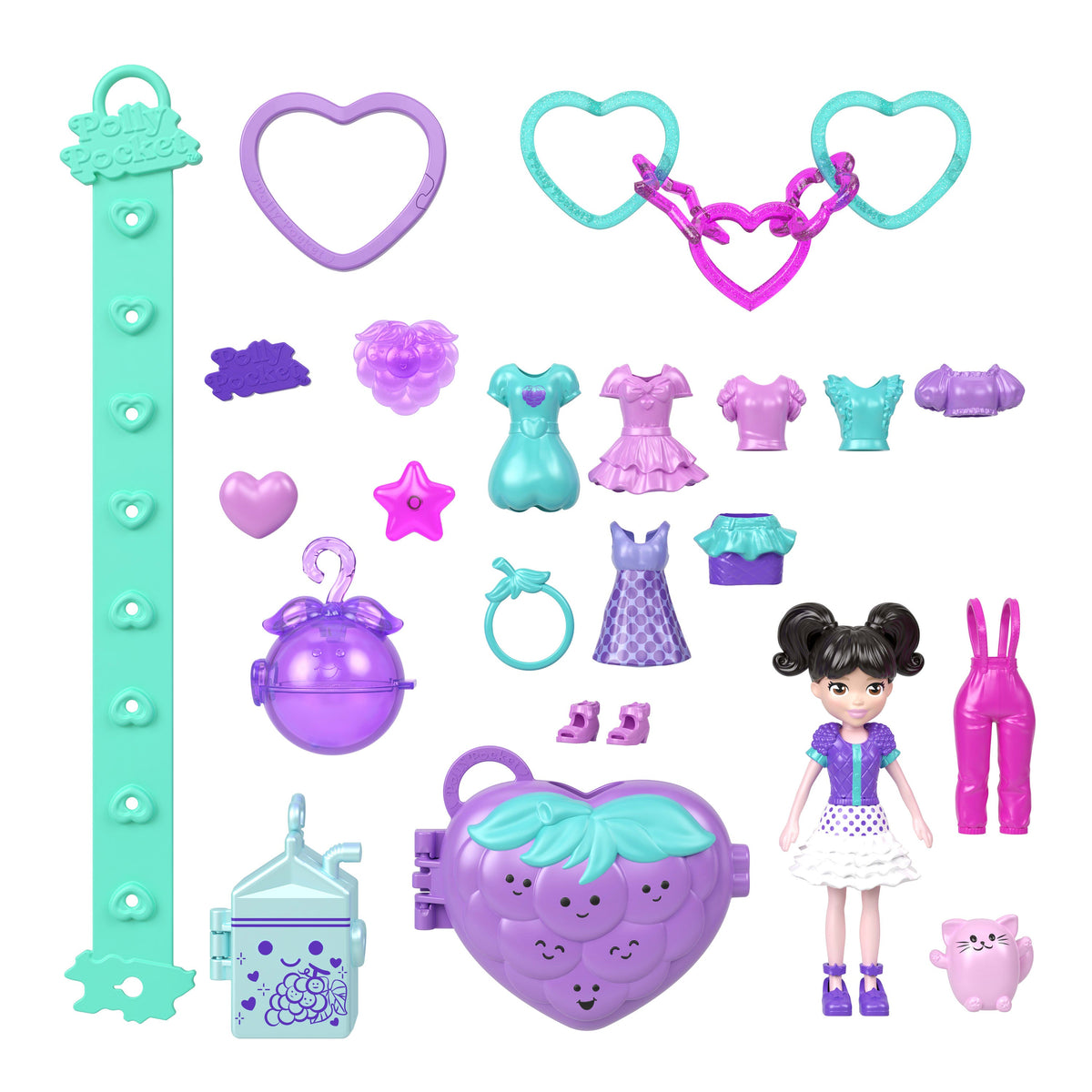 Polly Pocket PP Core Set de Juego pulsera con charms