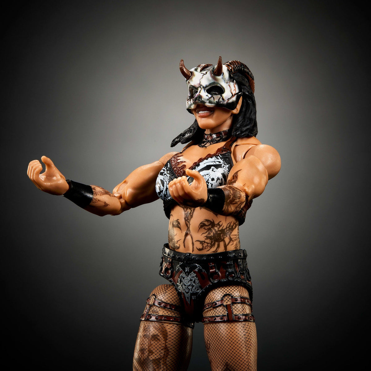 WWE Ultimate Edition Rhea Ripley Action Figure & Accessories Set, 6-Inch Collectible