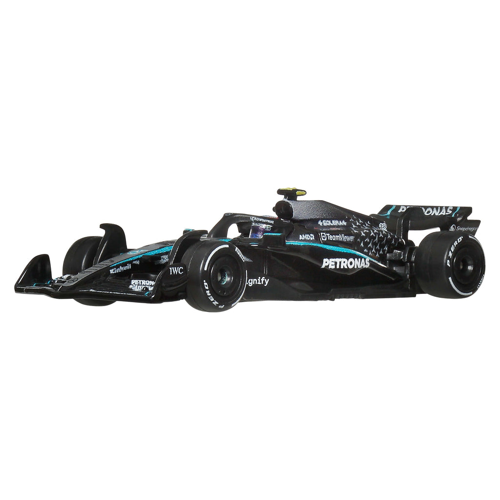 Hot Wheels Premium Mercedes-Amg Petronas Formula One Team 2-Pack With Russell & Antonelli Racecars