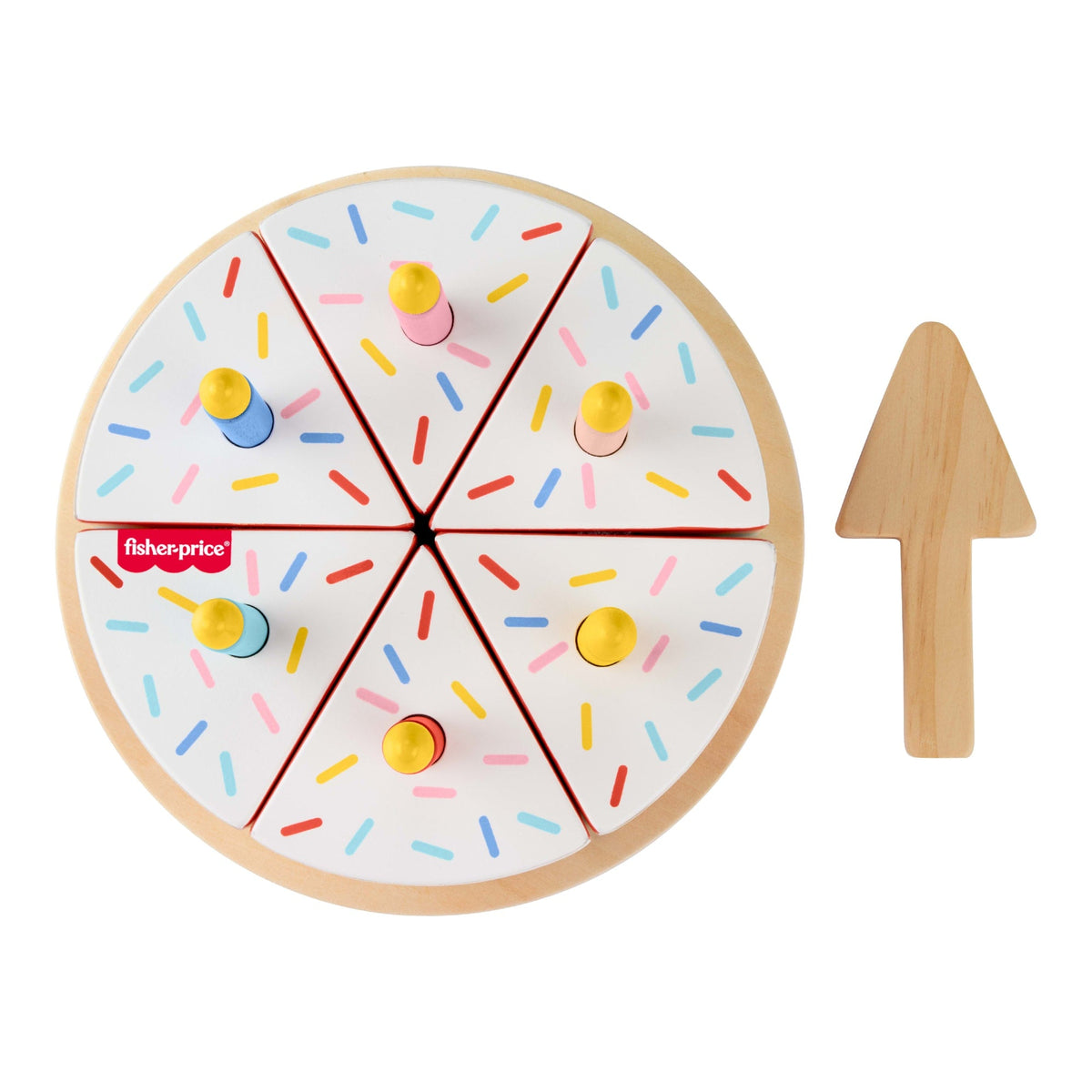 Fisher-Price Gâteau en Bois Coffret