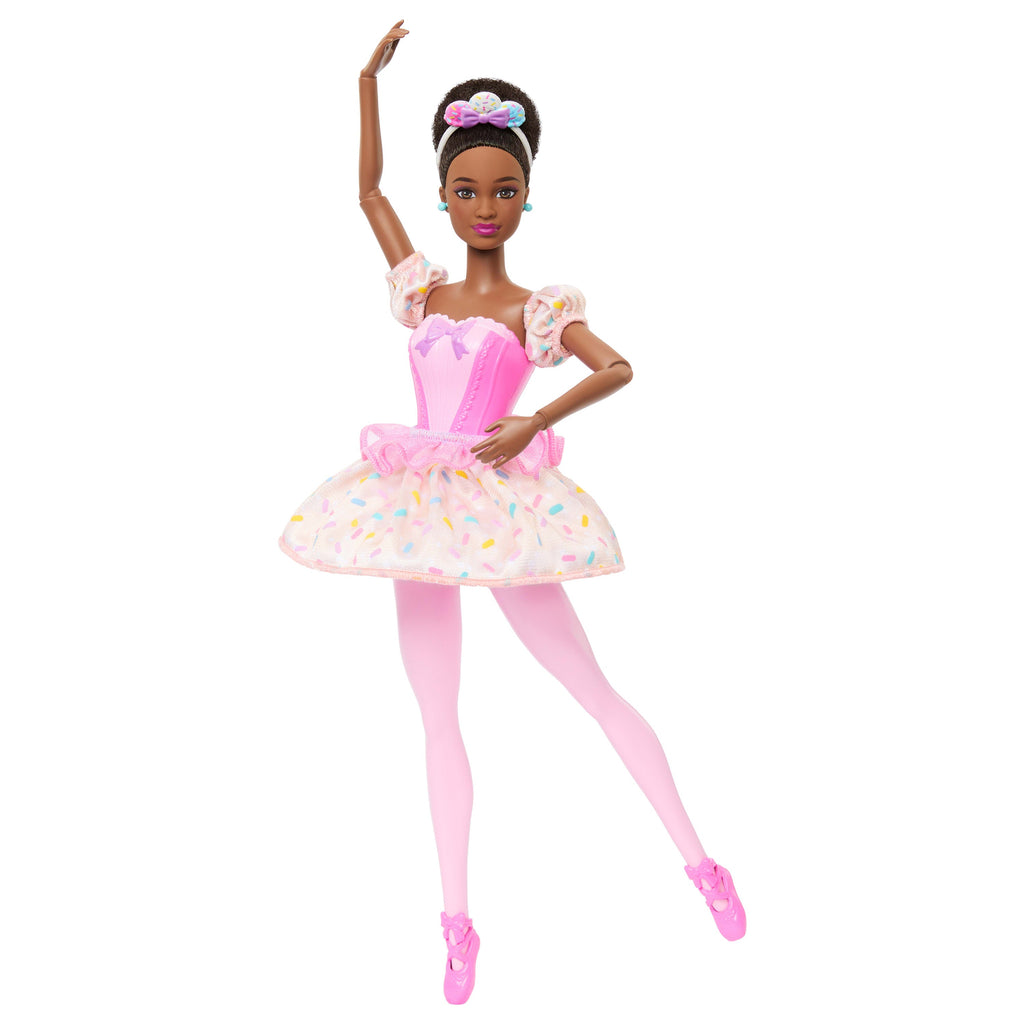 Barbie in The Nutcracker Land Of Sweets Ballerina Nikki Doll With Black Hair With Tutu And Candy Themed Accessories